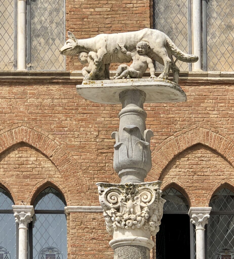 Via Francigena and Siena