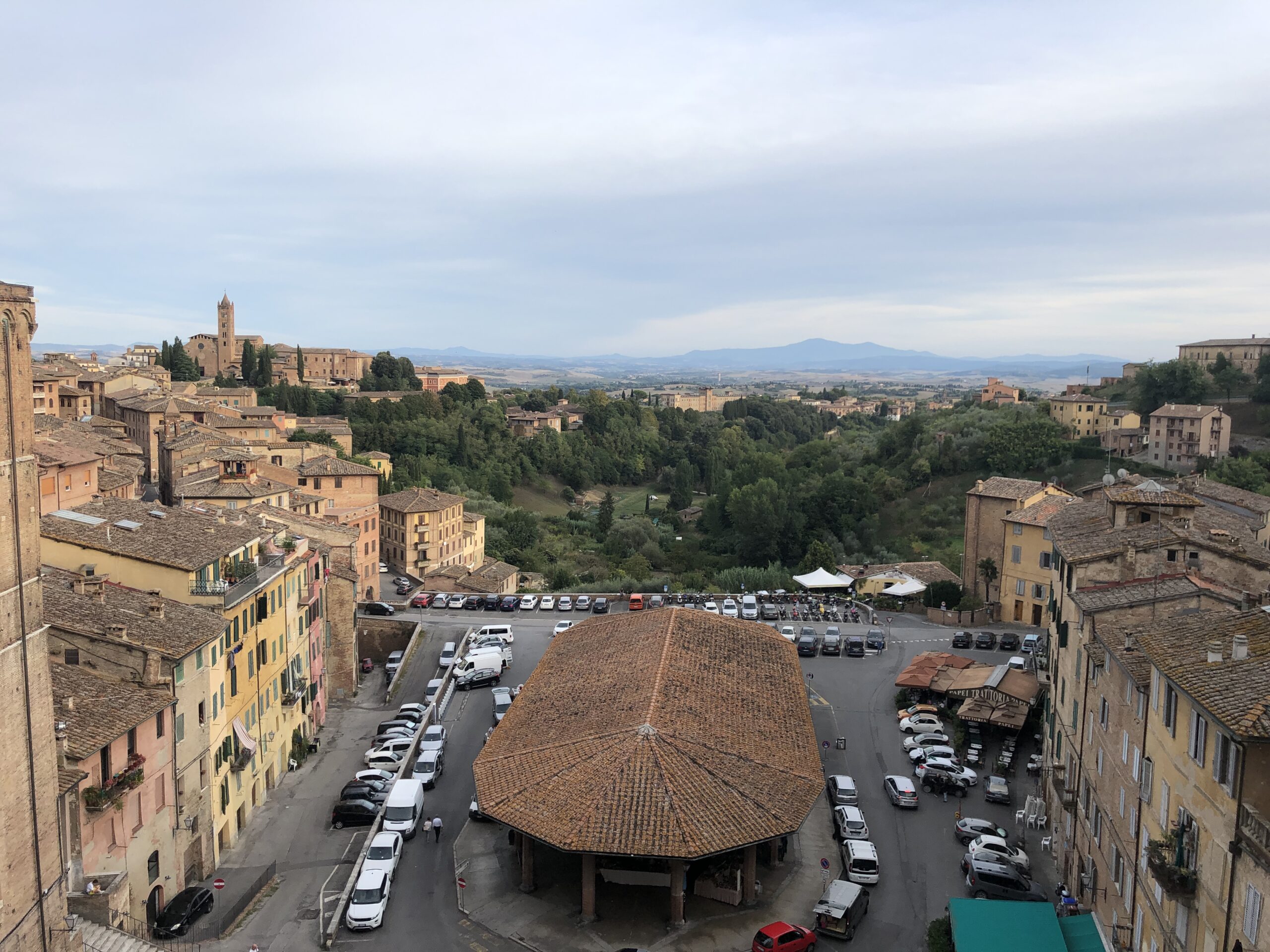 Via Francigena and Siena