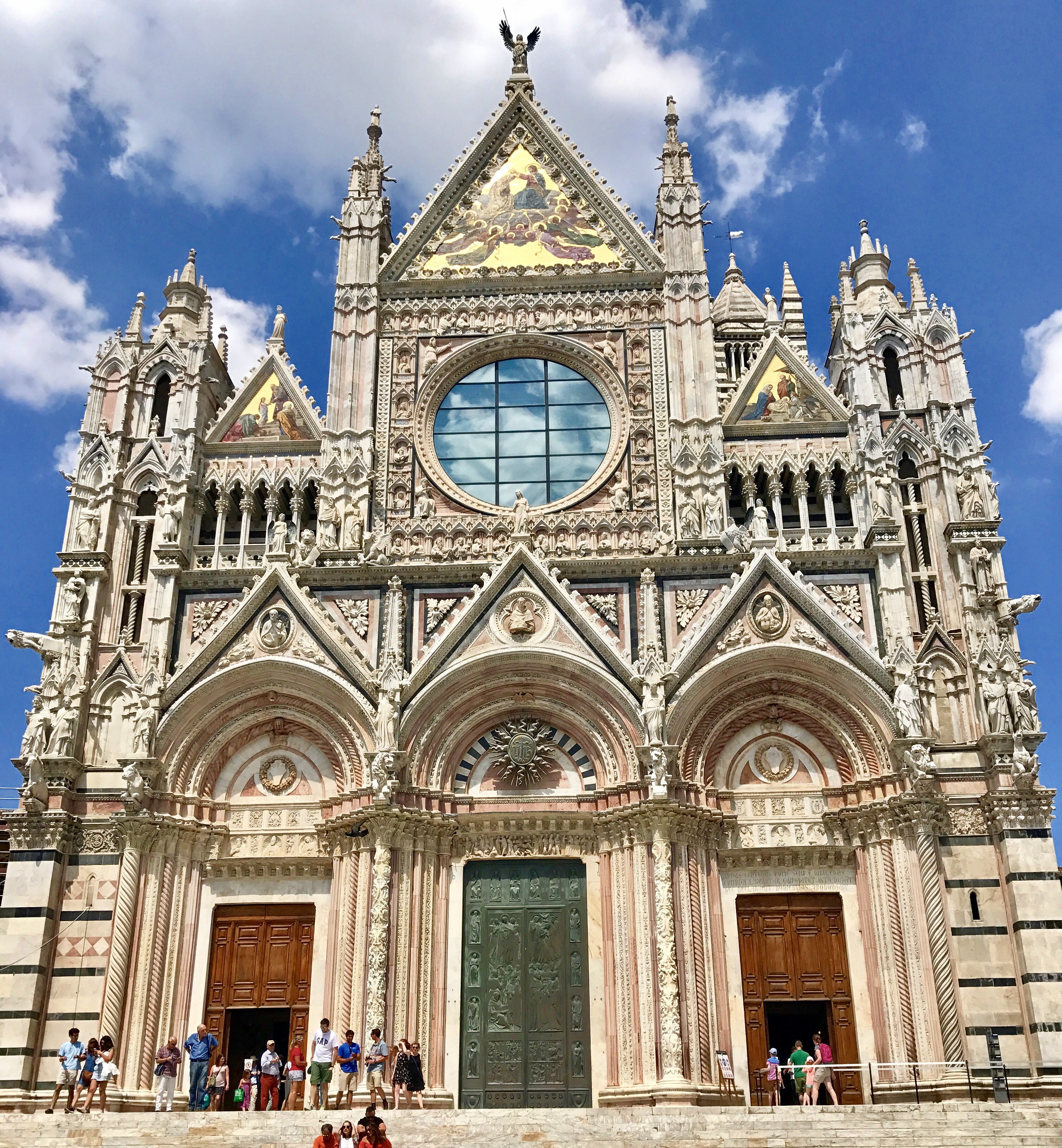 Via Francigena and Siena