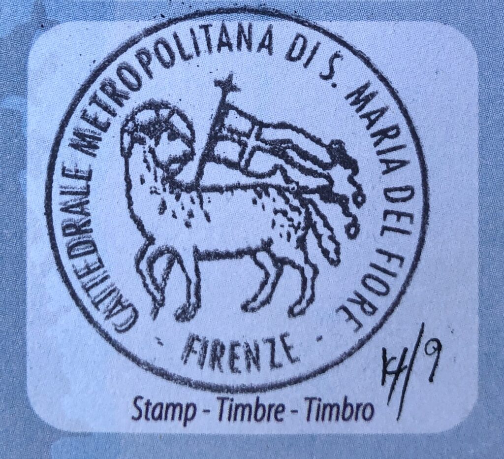 Via Francigena Pilgrim Stamp